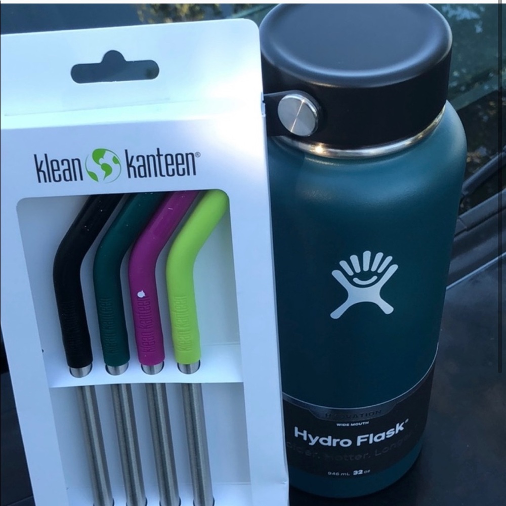 Hydro Flask & Metal Straws